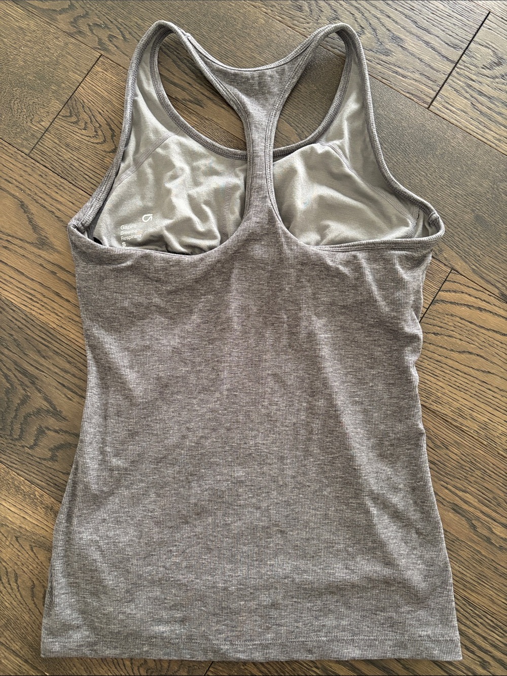 GAP Women's Racerback Tank Top - Gray - Picture 2 of 6